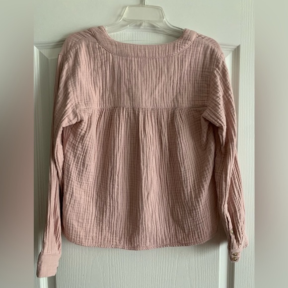 Madewell blush pink blouse size XS - Picture 7 of 8